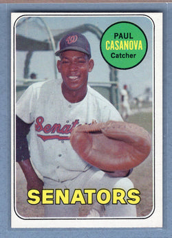 1969 Topps #486 Paul Casanova (a) EX-MT  GO700