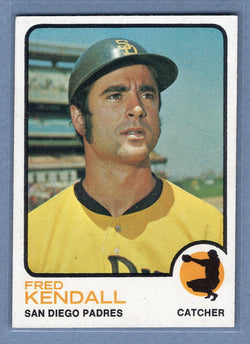 1973 Topps #221 Fred Kendall  EX-MT  GO900