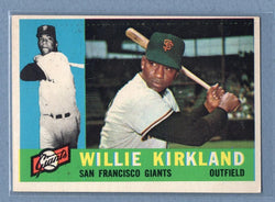 1960 Topps #172 Willie Kirkland EX    GO65