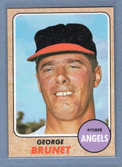 1968 Topps #347 George Brunet EX  GO250