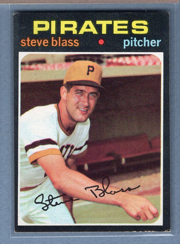 1971 Topps #143 Steve Blass (b) EX  GO950