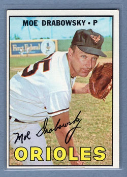 1967 Topps #125 Moe Drabowsky EX  GO225