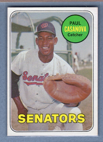 1969 Topps #486 Paul Casanova (b) EX-MT  GO700