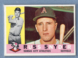 1960 Topps #81 Russ Snyder EX-MT  GO164