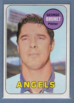 1969 Topps #645 George Brunet NM   GO319