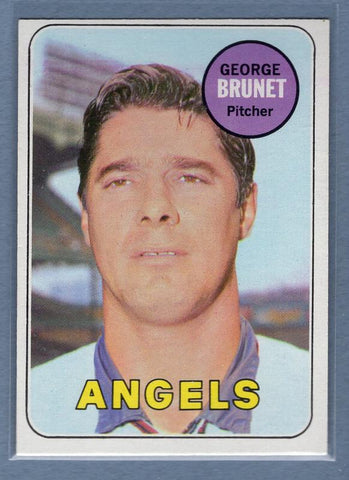1969 Topps #645 George Brunet NM   GO319