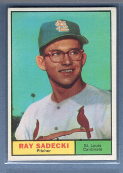 1961 Topps #32 Ray Sadecki VG-EX     GO100