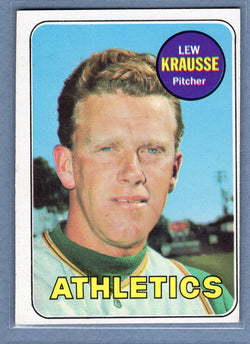 1969 Topps #23 Lew Krausse EX-MT  GO645