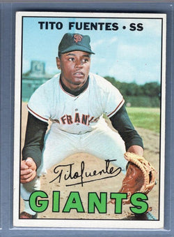 1967 Topps #177 Tito Fuentes EX-MT  GO523