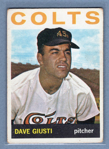 1964 Topps #354 Dave Giusti (st) (a) VG  GO441