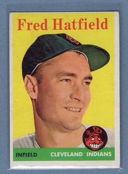 1958 Topps #339 Fred Hatfield (a) VG-EX  GO501