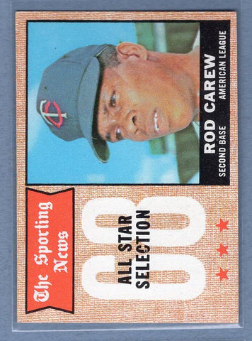 1968 Topps #363 Rod Carew All Star (HOF) EX-MT  GO534