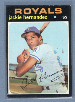1971 Topps #144 Jackie Hernandez (b) EX  GO950