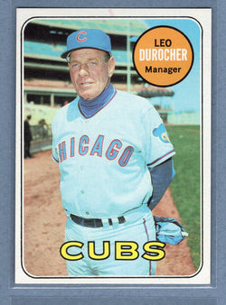 1969 Topps #147 Leo Durocher (HOF) (f) EX-MT  GOWABB