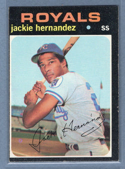 1971 Topps #144 Jackie Hernandez (c) EX  GO950