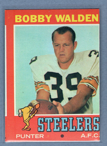 1971 Topps #102 Bobby Walden (a) VG-EX  GO600