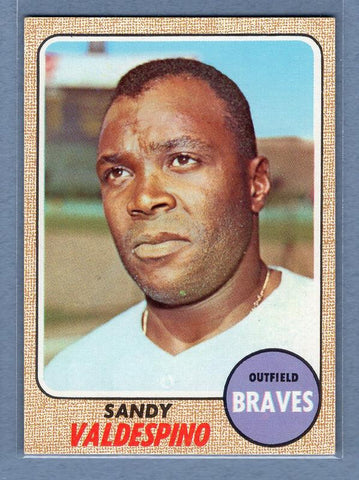 1968 Topps #304 Sandy Valdespino EX-MT  GO588
