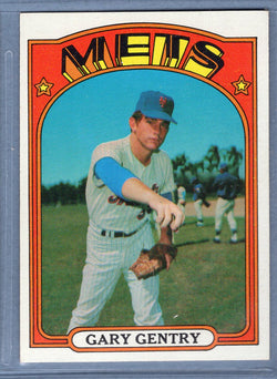 1972 Topps #105 Gary Gentry (a) EX-MT  GO544