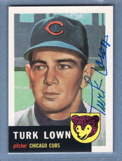 1991 Topps Archives #130 Turk Lown Autograph Auto signed