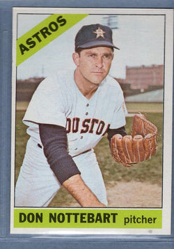 1966 Topps #21 Don Nottebart EX-MT  GO466