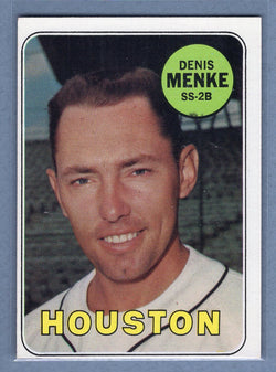 1969 Topps #487 Denis Menke (c) EX  GO700