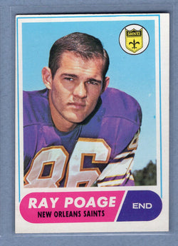 1968 Topps #30 Ray Poage (c) EX  GO207