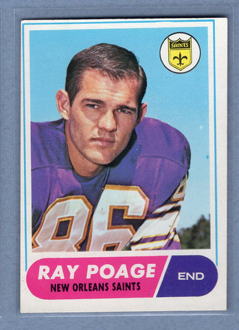 1968 Topps #30 Ray Poage (c) EX  GO207