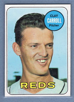 1969 Topps #26 Clay Carroll EX-MT  GO645