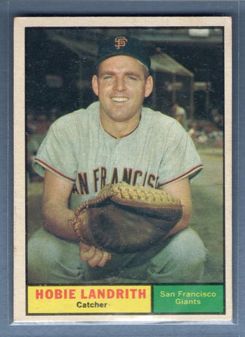 1961 Topps #114 Hobie Landrith EX   GO269
