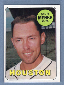 1969 Topps #487 Denis Menke (d) EX  GO700