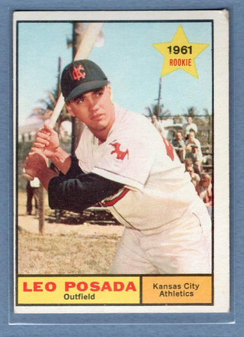 1961 Topps #39 Leo Posada VG-EX     GO100