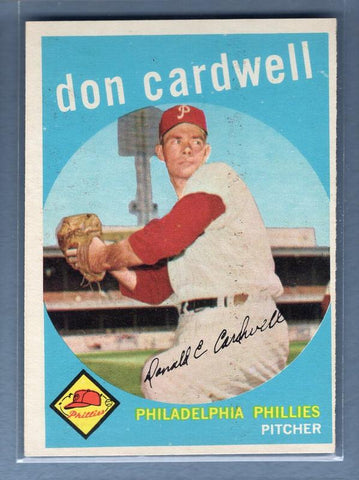 1959 Topps #314 Don Cardwell EX-MT  GO176
