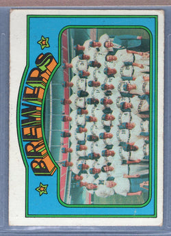 1972 Topps #106 Milwaukee Brewers (C) VG-EX  GO544