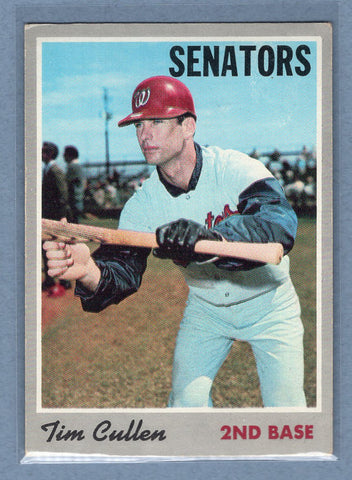 1970 Topps #49 Tim Cullen  (a) EX  GO750