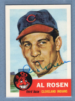 1991 Topps Archives #135 Al Rosen Autograph Auto signed