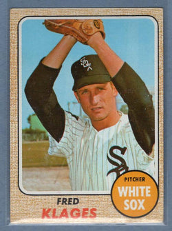 1968 Topps 229 Fred Klages VG-EX SET BREAK