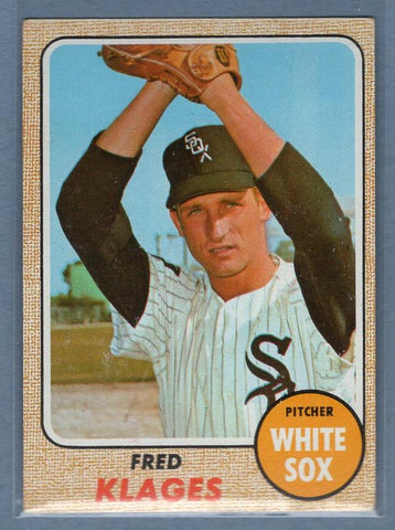 1968 Topps 229 Fred Klages VG-EX SET BREAK