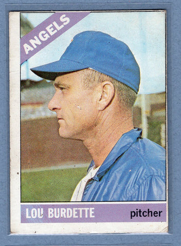 1966 Topps #299 Lou Burdette VG  GO301