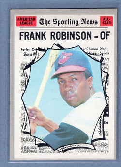 1970 Topps #463 Frank Robinson All-Star (HOF)  (g) EX  GO900