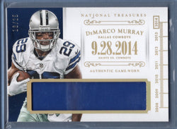 2014 Panini National Treasures Timeline Materials Demarco Murray 18/25