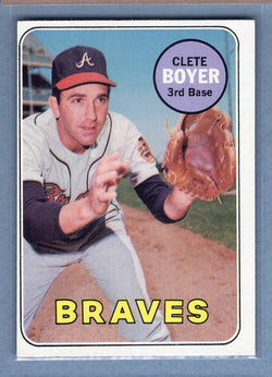 1969 Topps #489 Clete Boyer (a) EX  GO700