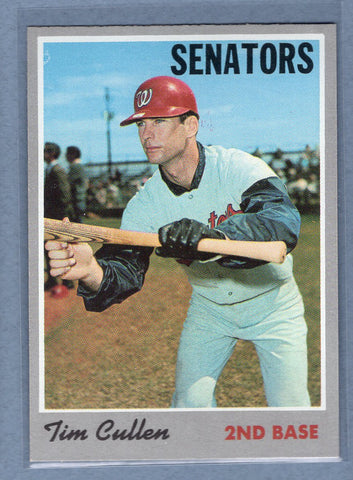 1970 Topps #49 Tim Cullen  (b) EX-MT  GO750