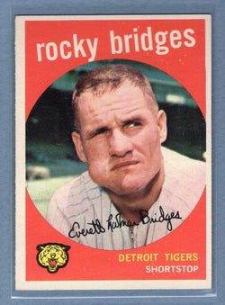 1959 Topps #318 Rocky Bridges EX-MT  GO176