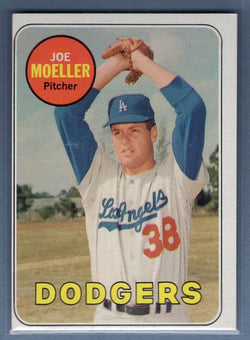 1969 Topps #444 Joe Moeller NM-MT Set Break WA WA