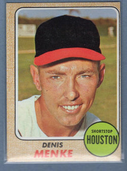 1968 Topps 232 Denis Menke VG-EX SET BREAK