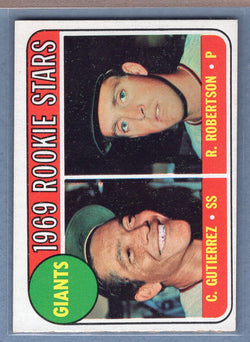 1969 Topps #16 Giants Rookies EX-MT  GO572