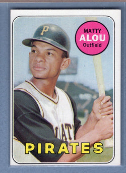 1969 Topps #490 Matty Alou (a) EX-MT  GO700