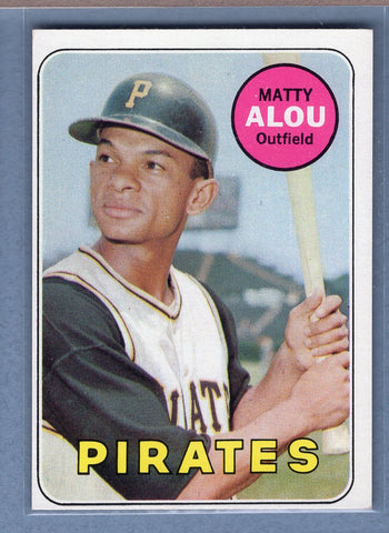 1969 Topps #490 Matty Alou (a) EX-MT  GO700