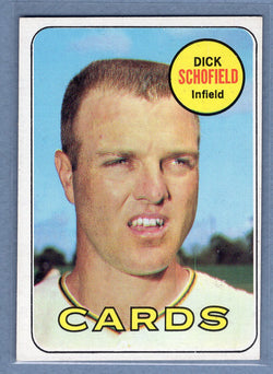 1969 Topps #18 Dick Schofield EX-MT  GO572