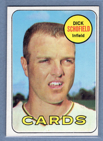 1969 Topps #18 Dick Schofield EX-MT  GO572